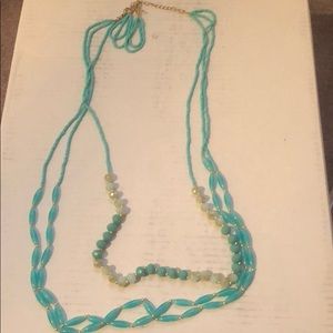 Necklace and earrings
